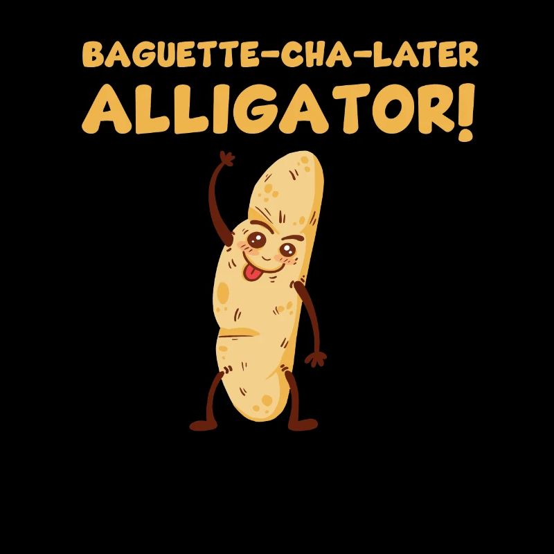 Jeu de mots de baguette amusant