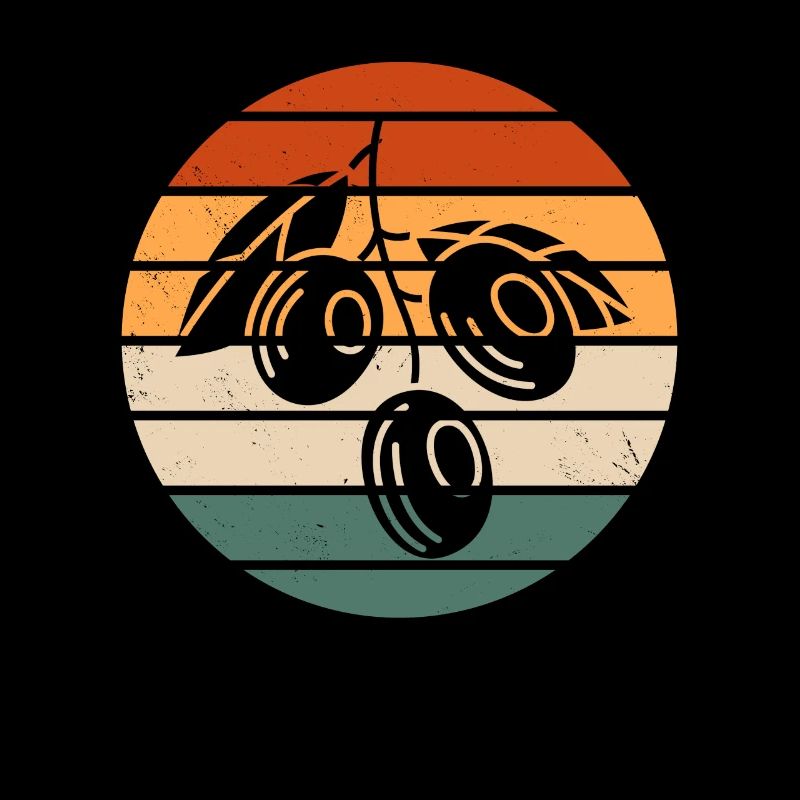 Retro Green Olive Design