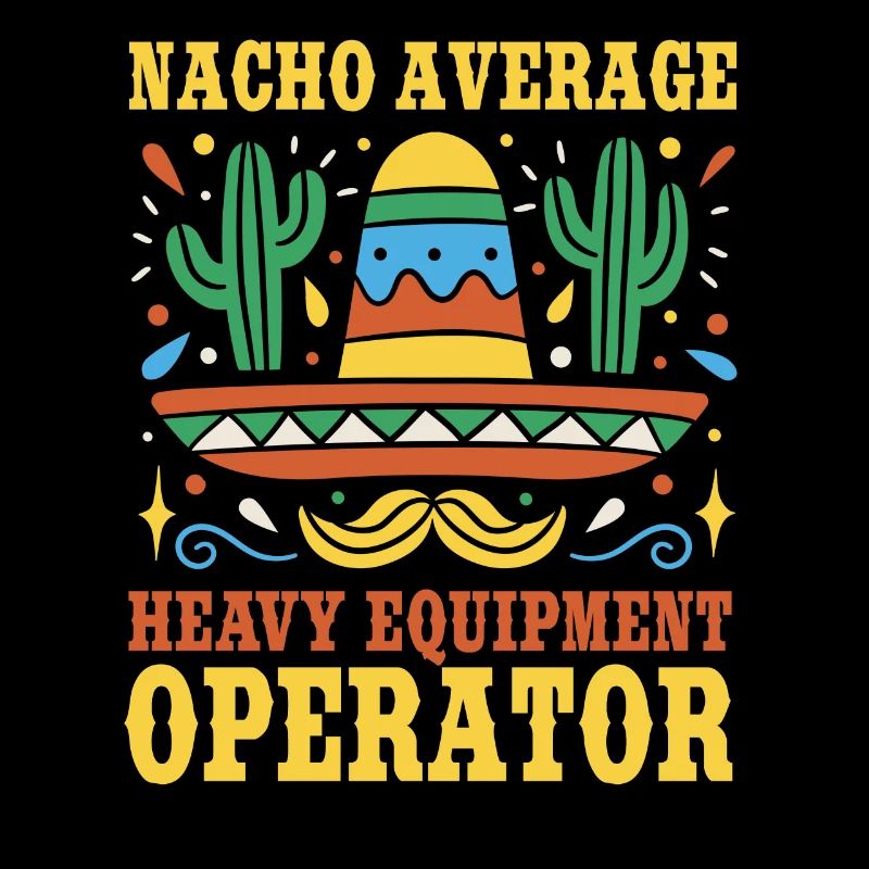 Heavy Machine Operator Cinco De Mayo