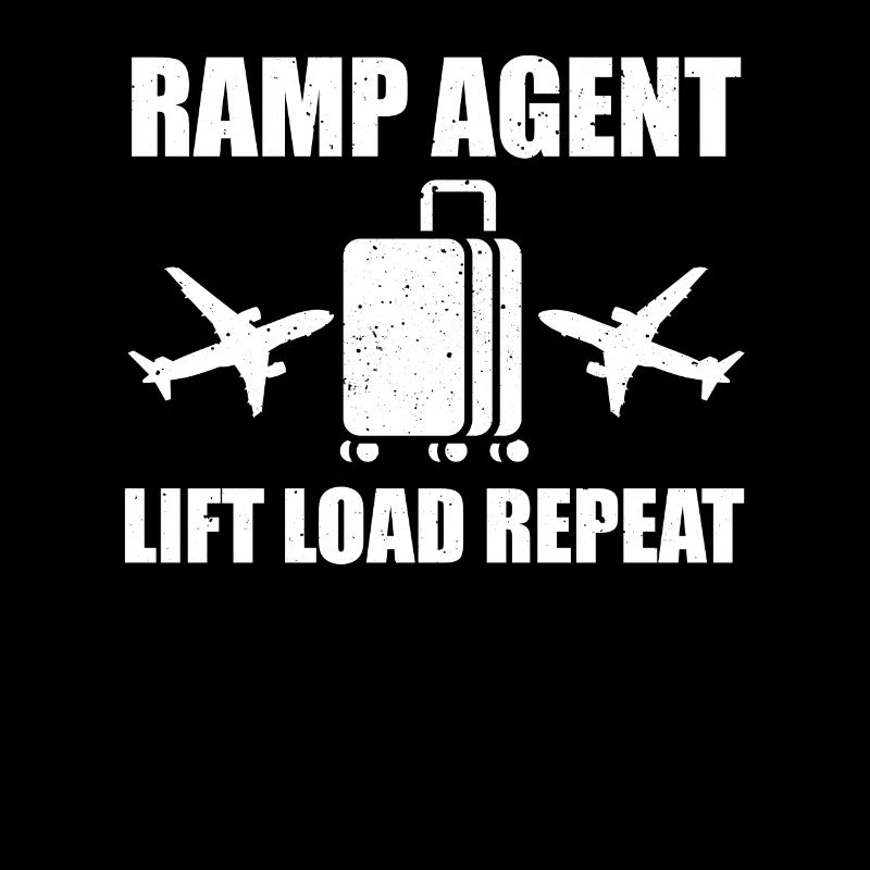 Drôle d’agent de rampe disant service d’avion
