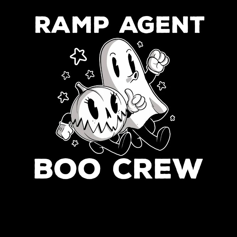 Drôle d’agent de rampe Boo Crew Costume d’Halloween