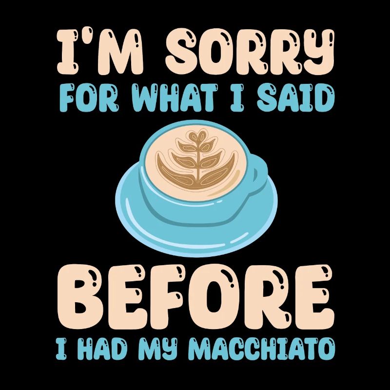 Café italien Macchiato Design