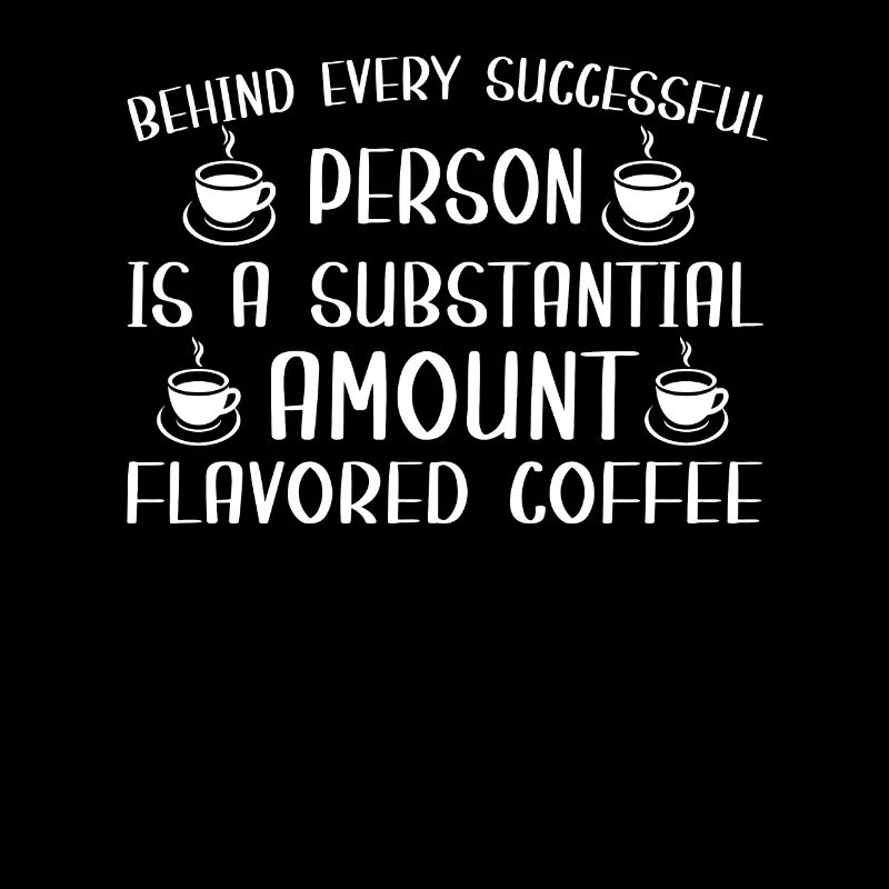 Drôle de dicton de café aromatisé