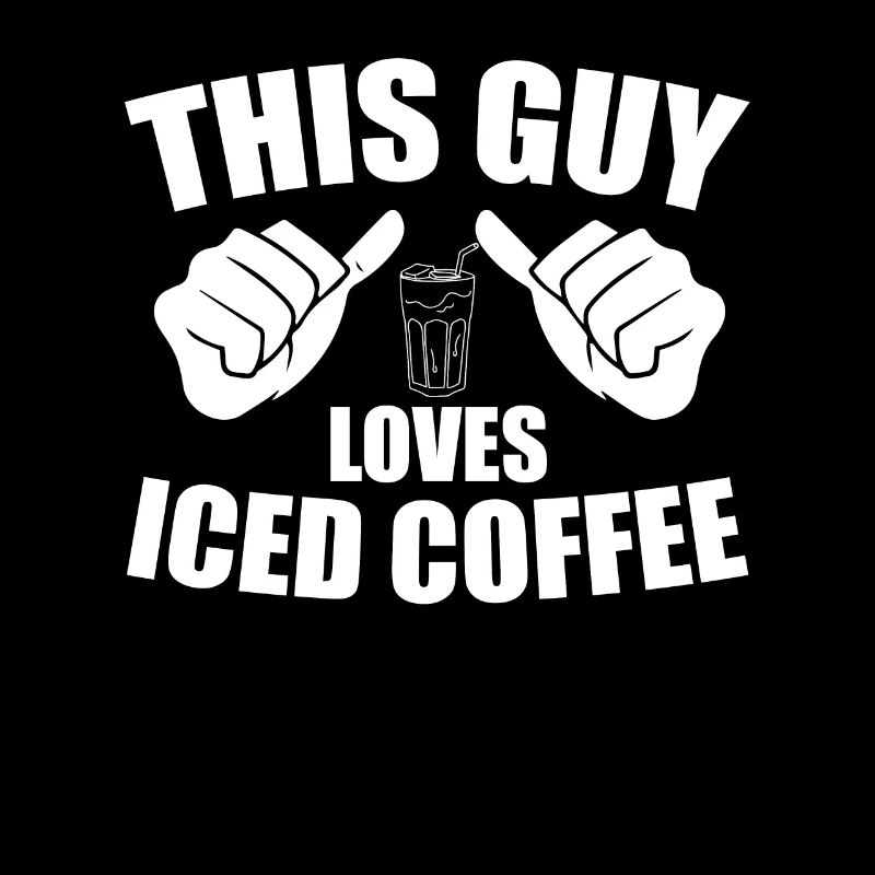 Dieser Typ Liebt Eiskaffee