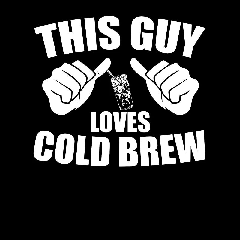 This guy loves cold brew