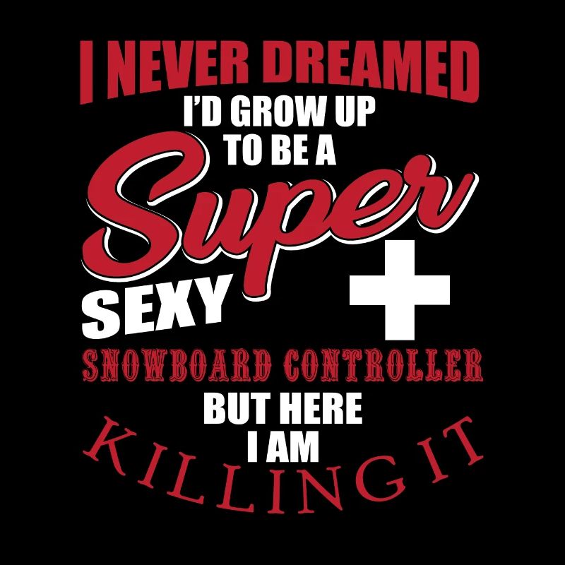 Funny Snowboard Patrollie Design