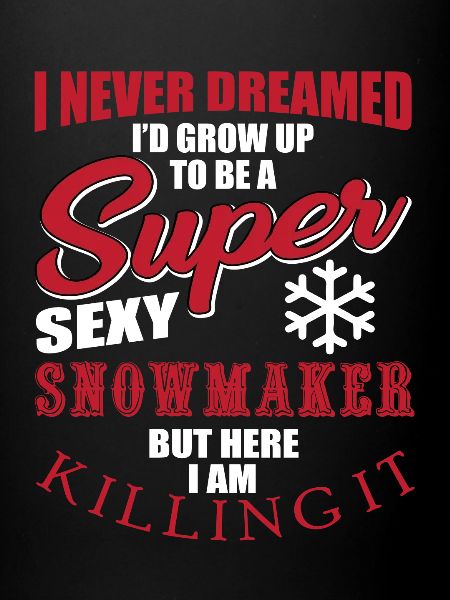 Funny Snowmaker Gift