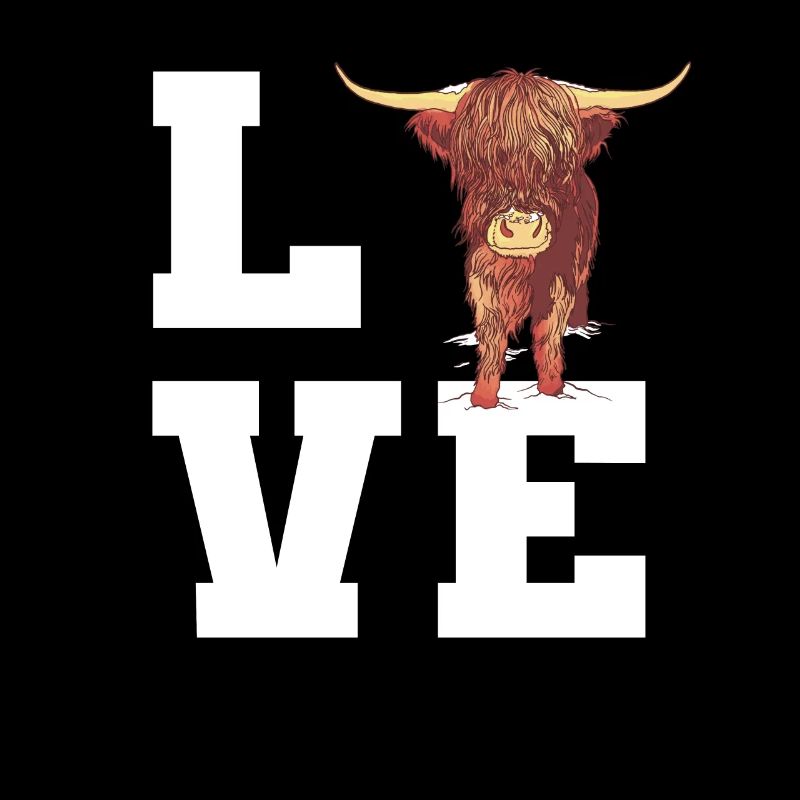 Chère vache écossaise des Highlands