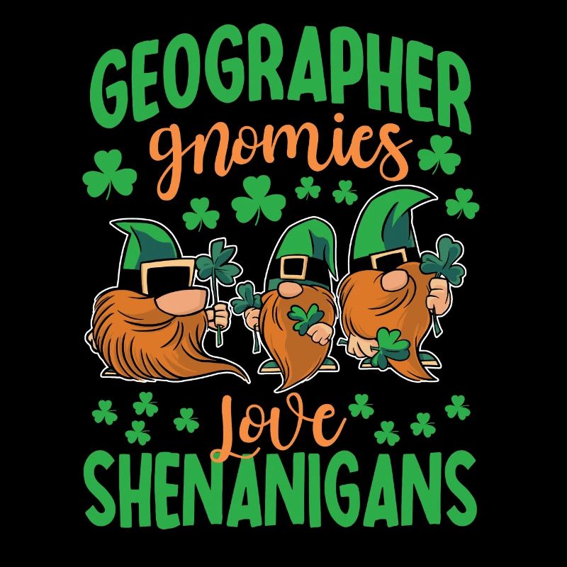 Funny Geographer St. Patrick's Day Costume