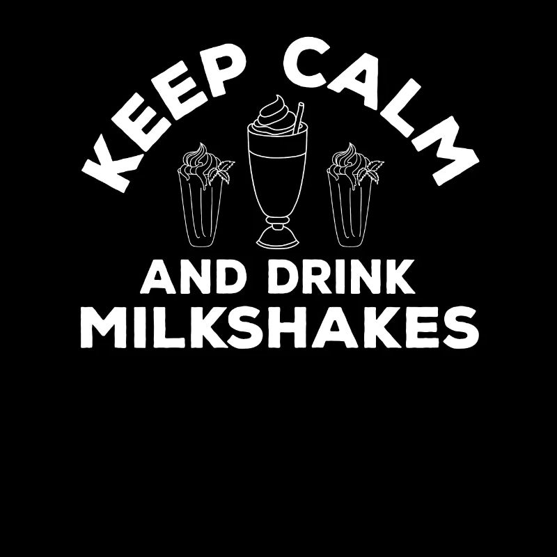 Lustiges Milchshake Shirt