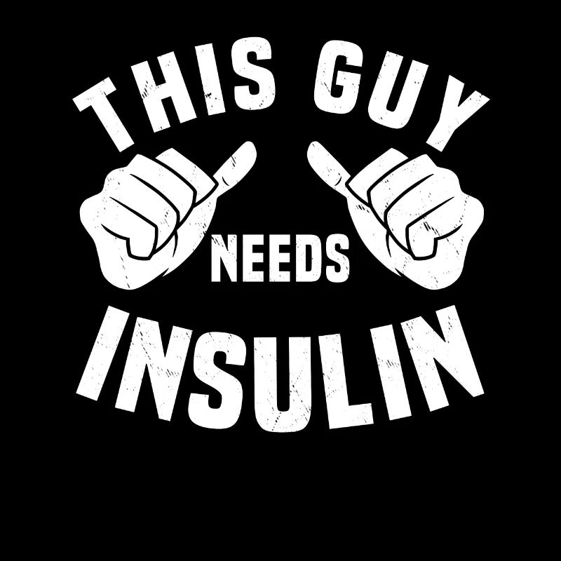 This guy needs insulin