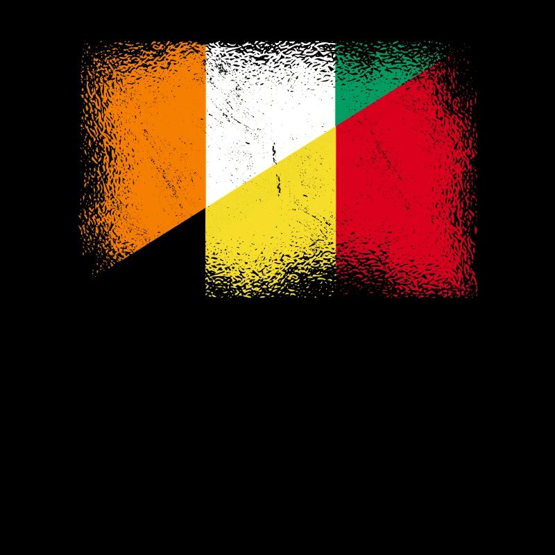 Côte d’Ivoire Belgique Drapeau