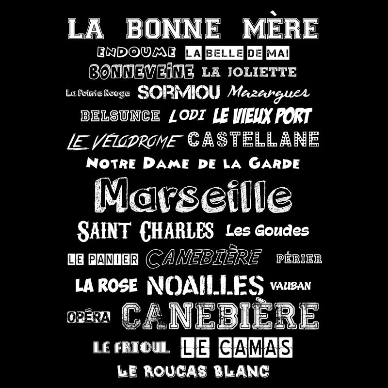 MARSEILLE QUARTIERS-Blanc