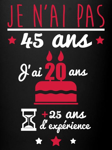 pas 45 ans anniversaire