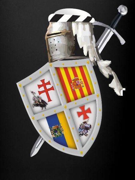 Schild Helm Schwert