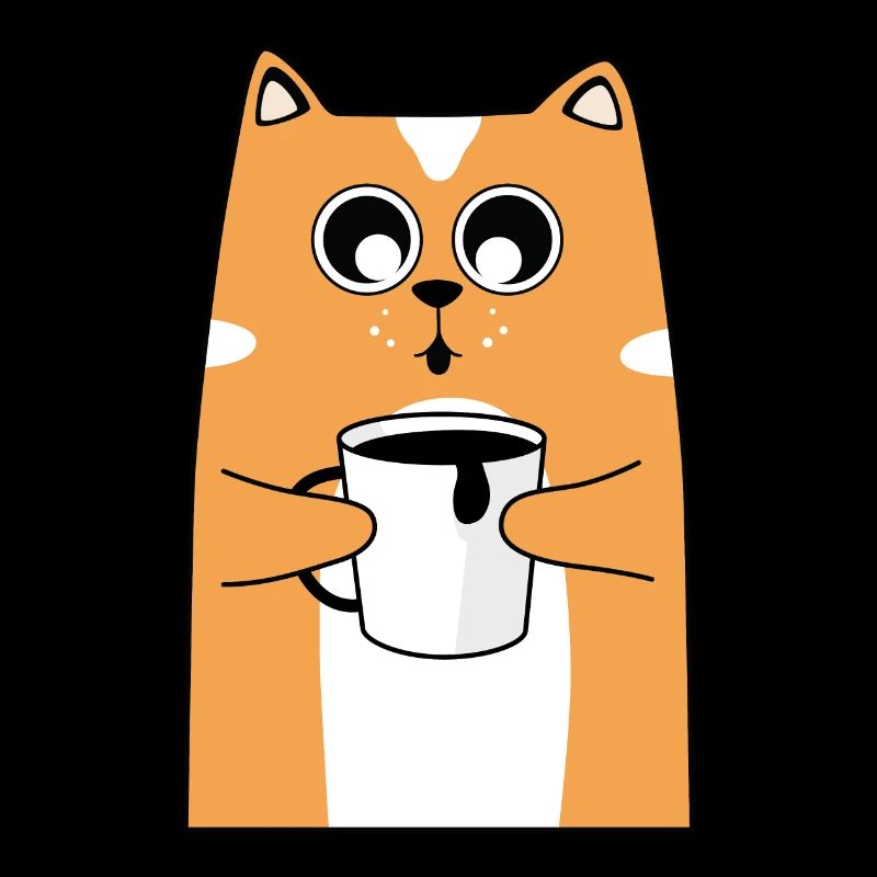 Cat Coffee Design
