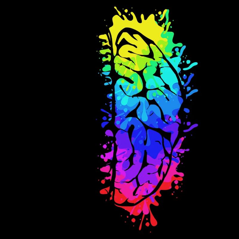 Nerd créatif du cerveau