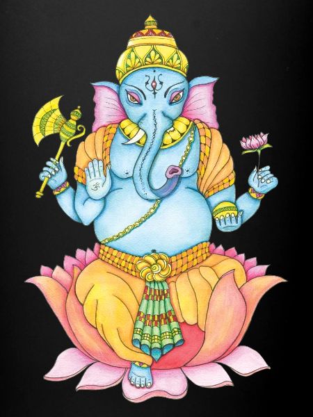 Zentangle Ganesha