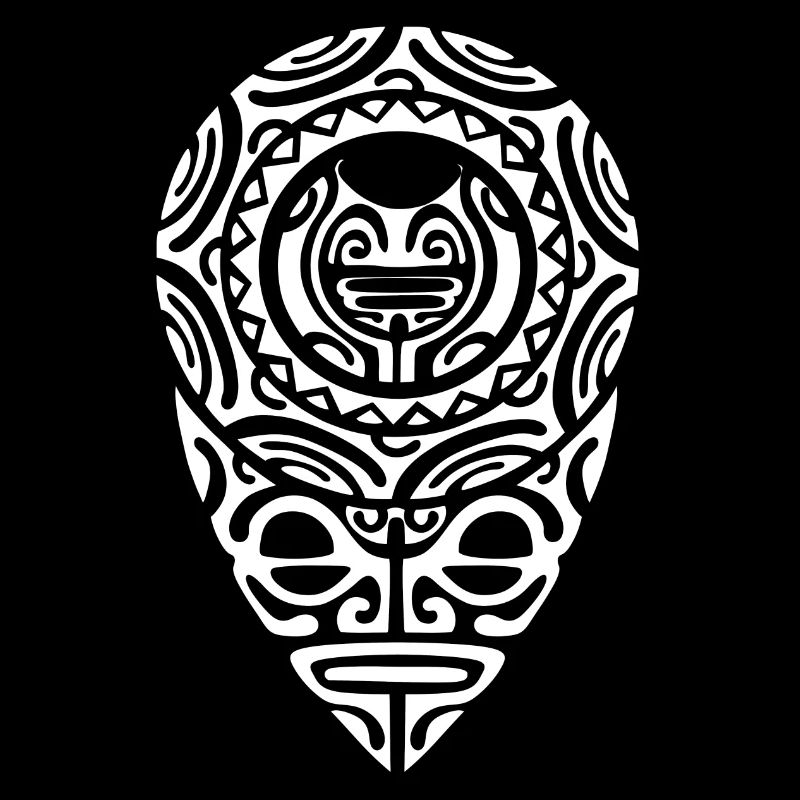 Maori logo7 white