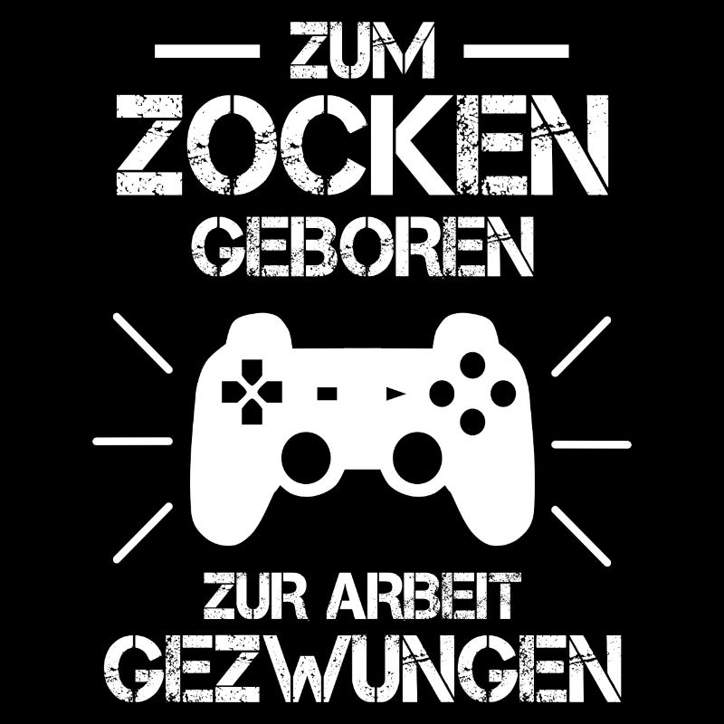 Né au jeu forcé de travailler