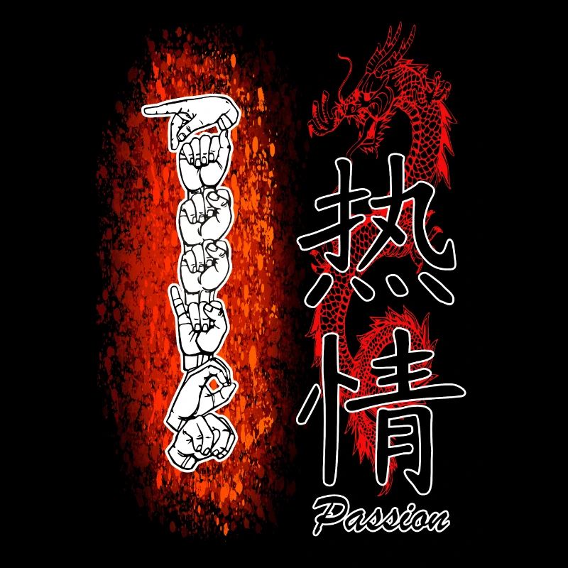 PASSION - with sign language - BACKPRINT