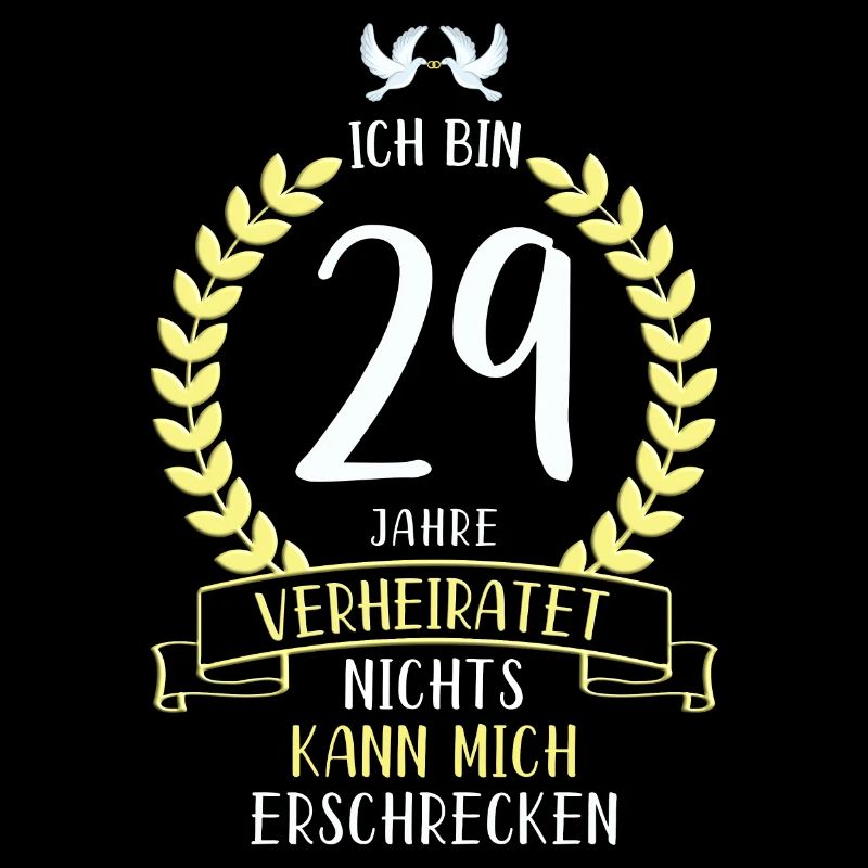 29 Jahre Verheiratet Samthochzeit Geschenk