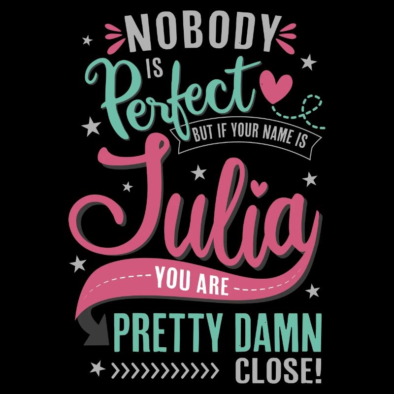 Julia Name Namenstag Spruch Geschenk Mädchen