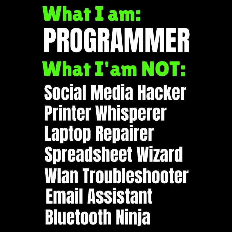 I am a Programmer!