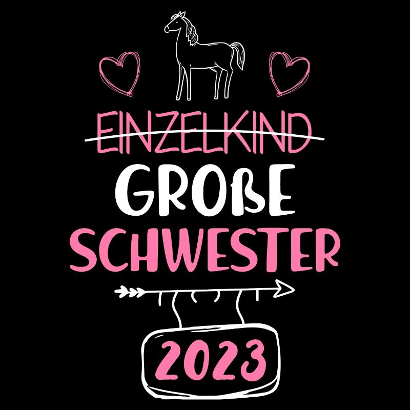 Ich werde eine große Schwester 2023 Einzelkind