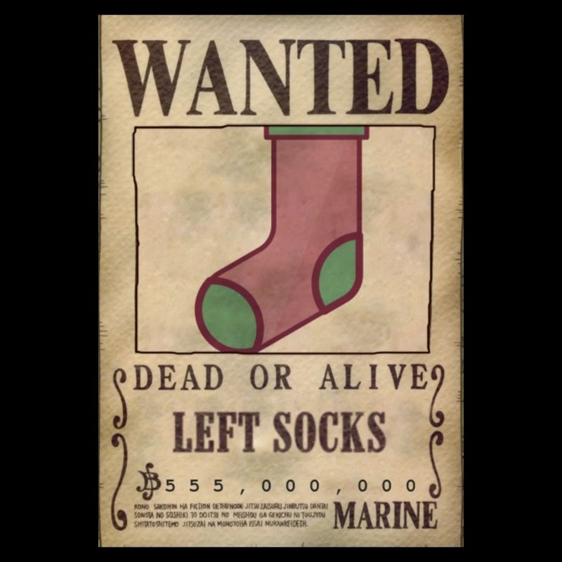A lost sock