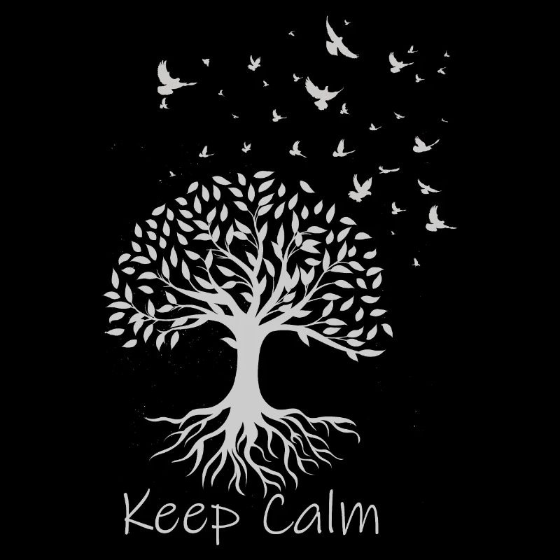 Keep Calm Lebensbaum
