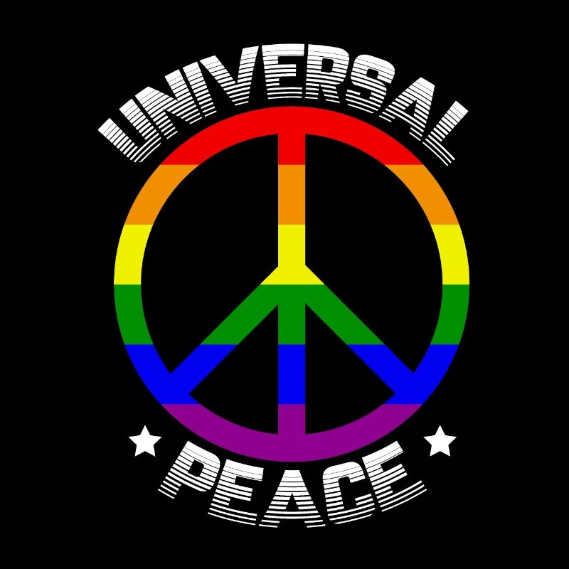 Pride Rainbow, universal peace