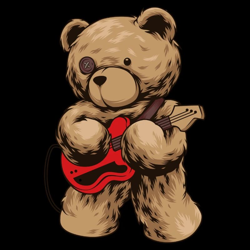 Let's Rock Teddy Bear