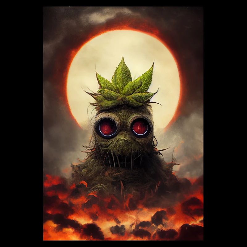 Monstre de cannabis