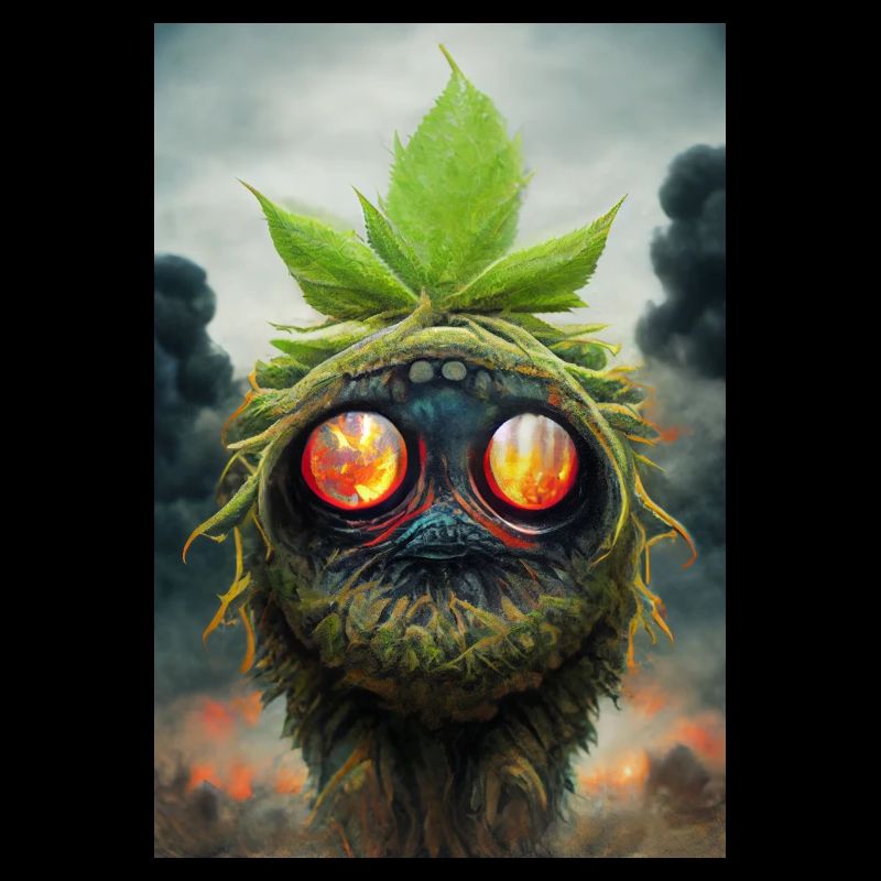 Monstre de cannabis