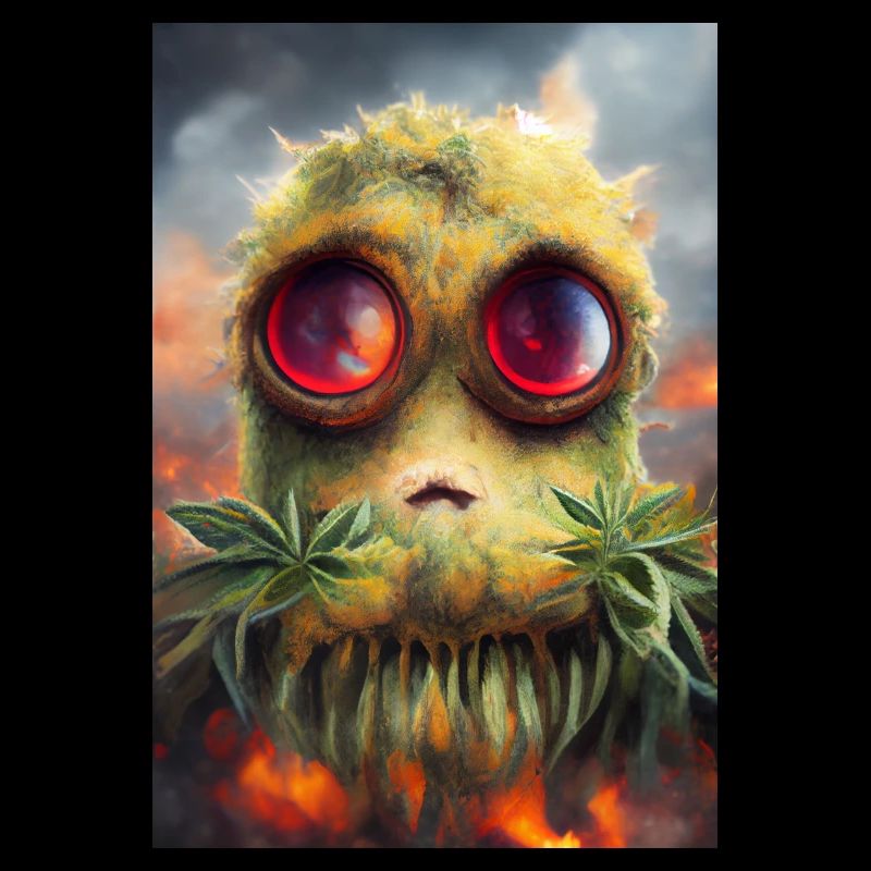 Monstre de cannabis