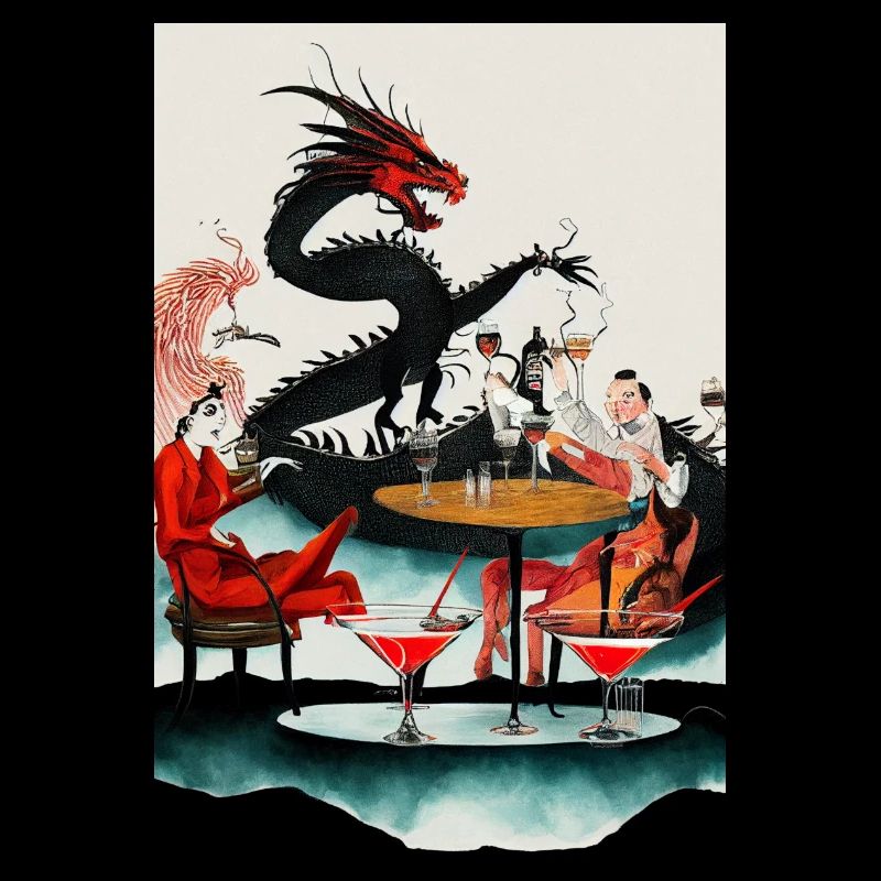 Drache Chinesisch Lounge