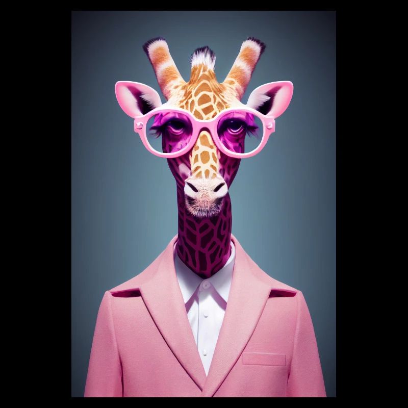 Griraffe pink Disco