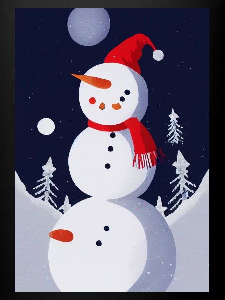 Schneeman Noël