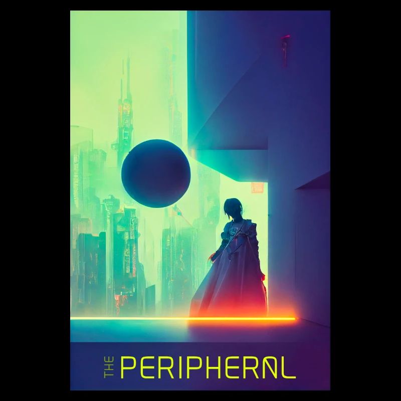 Le périphérique, style cyberpunk