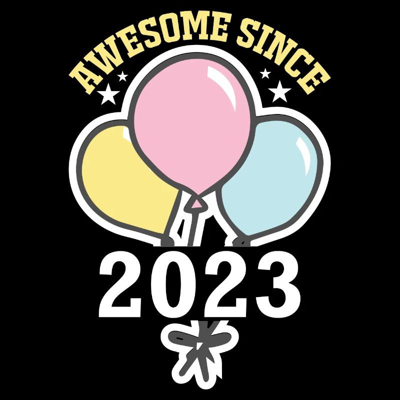 Awesome Since 2023 Lustiger Jahrestags Geburtstag