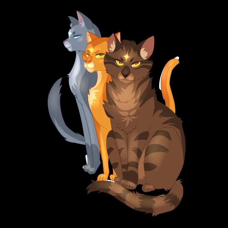 Firestar Étoile de feu Étoile bleue Étoile bleue Bramblestar