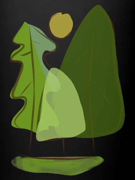 Forêt verte