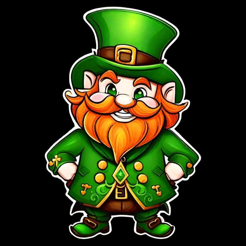Saint Patricks Day Irish Kobold Leprechaun Wichtel