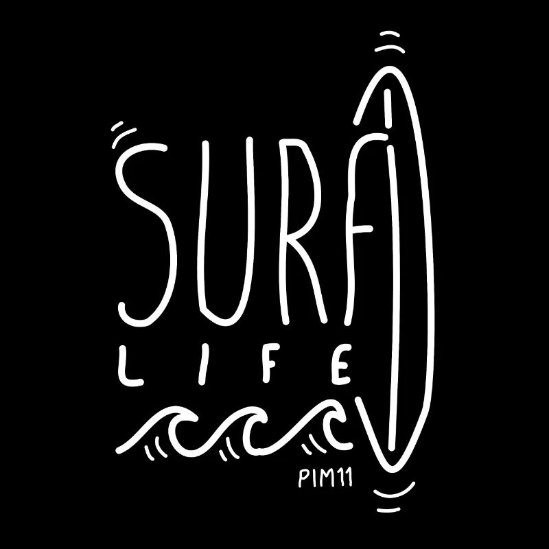 Surf Life (blanc)