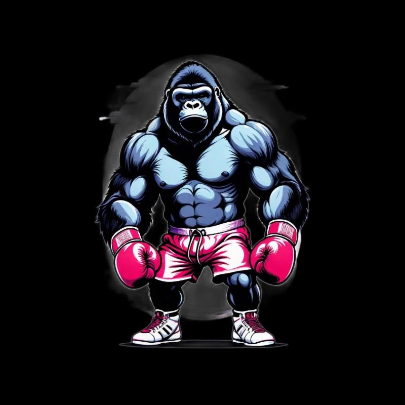 Boxe Boxeur Gorille