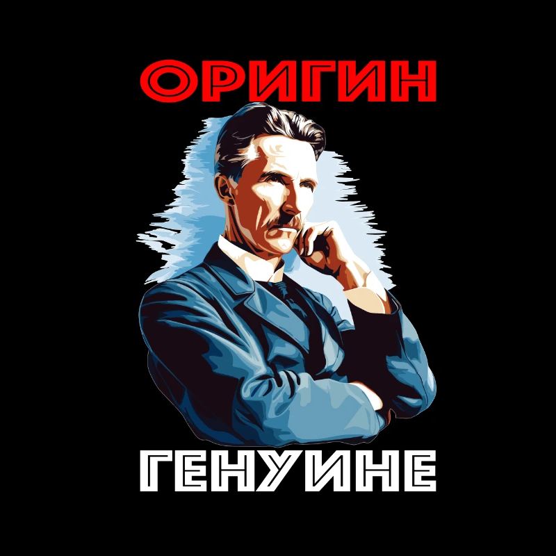 Nikola Tesla Shirt, Origin Real!