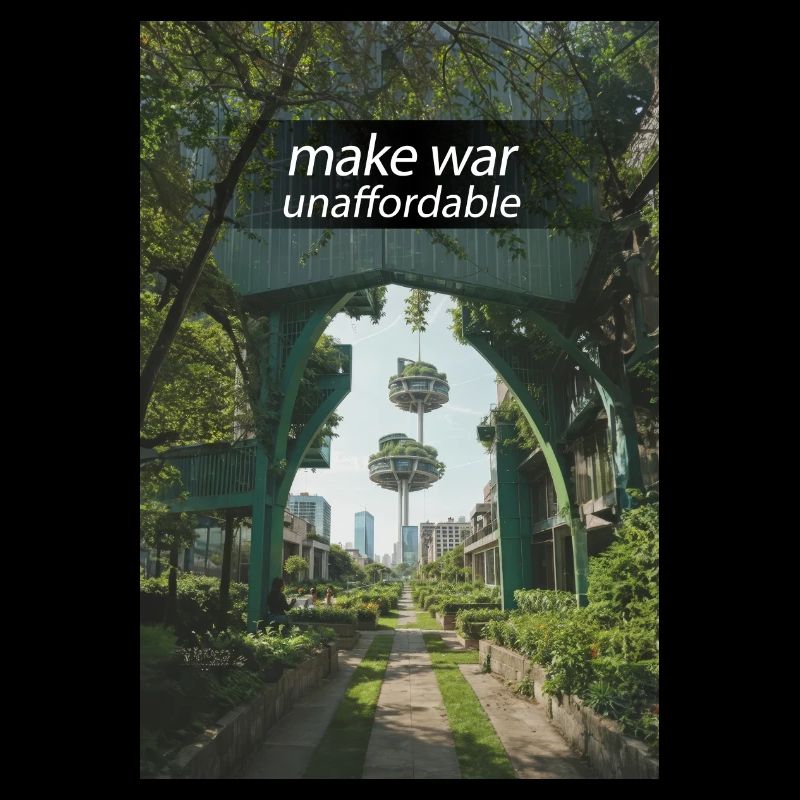 make war unaffordable