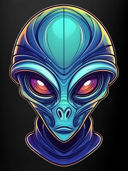 Außerirdischer Science Fiction Alien