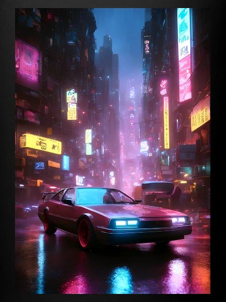 Cyberpunk-Oldtimer